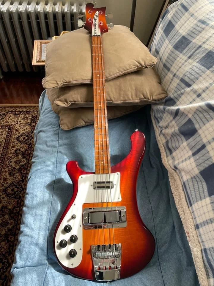 Baixo Rickenbacker 4003s Fireglo