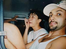 Bento Hinoto e S�rgio Reoli em Barbacena / MG, em 16/02/1996. - Carol Moller