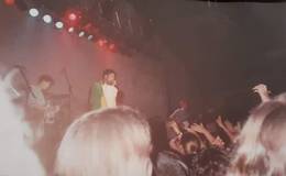 Foto do show dos Mamonas Assassinas no S�o Jo�o T�nis Clube, em Atibaia / SP, em 02/11/1995. - Patricia Girard e Herold Bruno