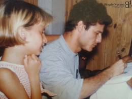 Dinho autografa para Adrielle na Fapidra, em Dracena / SP, em 10/01/1996. Foto: Acervos citados coletivamente pelo Blog de Dracena. - Acervos citados coletivamente pelo Blog de Dracena: Deninha Lessa, Zezinho Garcia, P�mela Cenedesi, Adrielle Cavalari, Renato Prado, C�lia Alves, Marcos Mendes, Rodrigo Miyagui, Mariana Crepaldi e C�ssia Peppolin. Autoria individual n�o discriminada para todas as fotos.